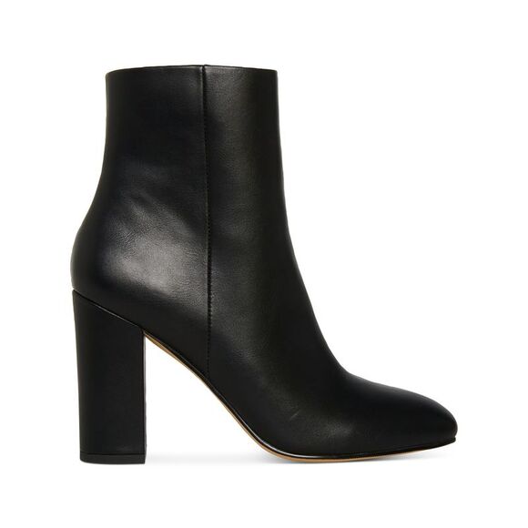 MADDEN GIRL Womens Black Comfort Knox Square Toe Block Heel Zip-Up Booties 10 M - Picture 2 of 4